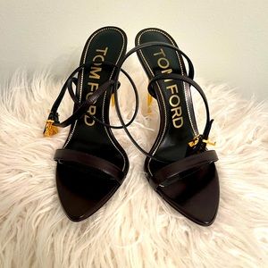Brand New Never worn Tom Ford heels. TOM FORD Padlock heel.